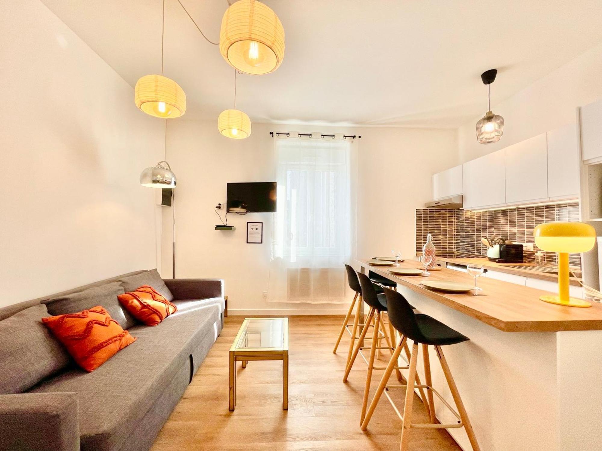Apartmán Le Maine, Proche Gare Saint-Nazaire  Exteriér fotografie
